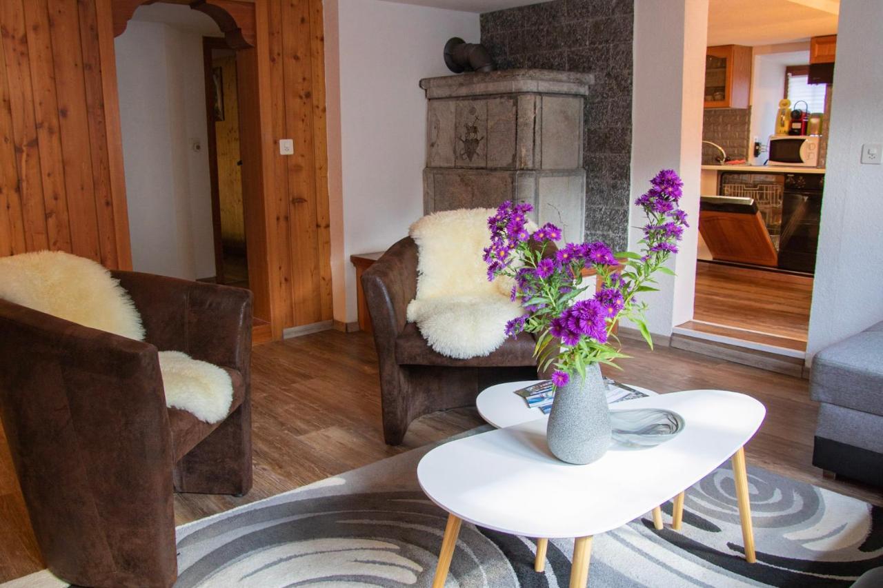 Ferienwohnung Slavica Dorfstrasse 94 Randa Bagian luar foto